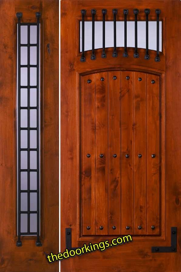 sw64 knotty alder with one sw 51 sidelite